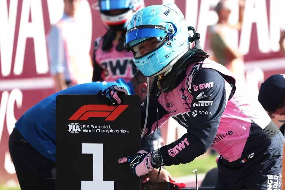 Gasly stuns Monza with maiden F1 pole for Alpine