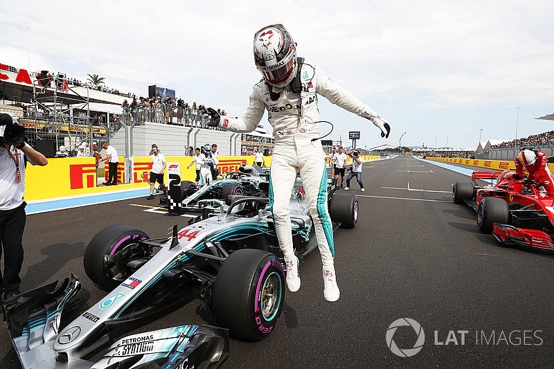 La grille de départ du GP de France