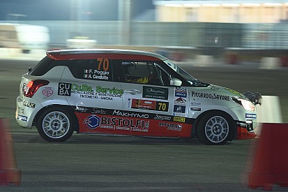 Suzuki Rally Trophy: nella prova spettacolo in notturna emerge Goldoni