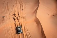 Doblete de Dacia con Loeb y Al Attiyah en Abu Dhabi; Sanders demuestra lo suyo