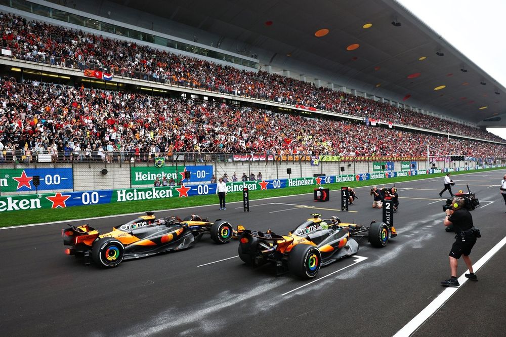 Lando Norris, McLaren, Oscar Piastri