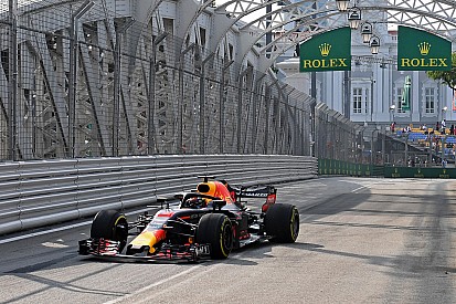 Singapore, Libere 1: le Red Bull davanti alle Ferrari. Le Mercedes si sono nascoste