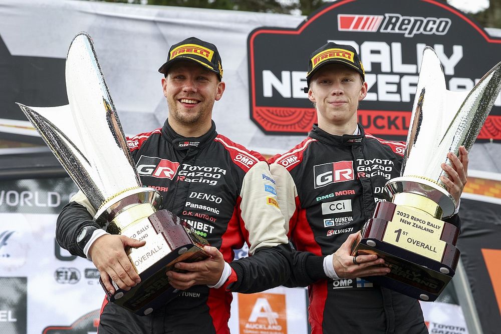 Kalle Rovanpera, Jonne Halttunen, Toyota Gazoo Racing WRT Toyota GR Yaris Rally1