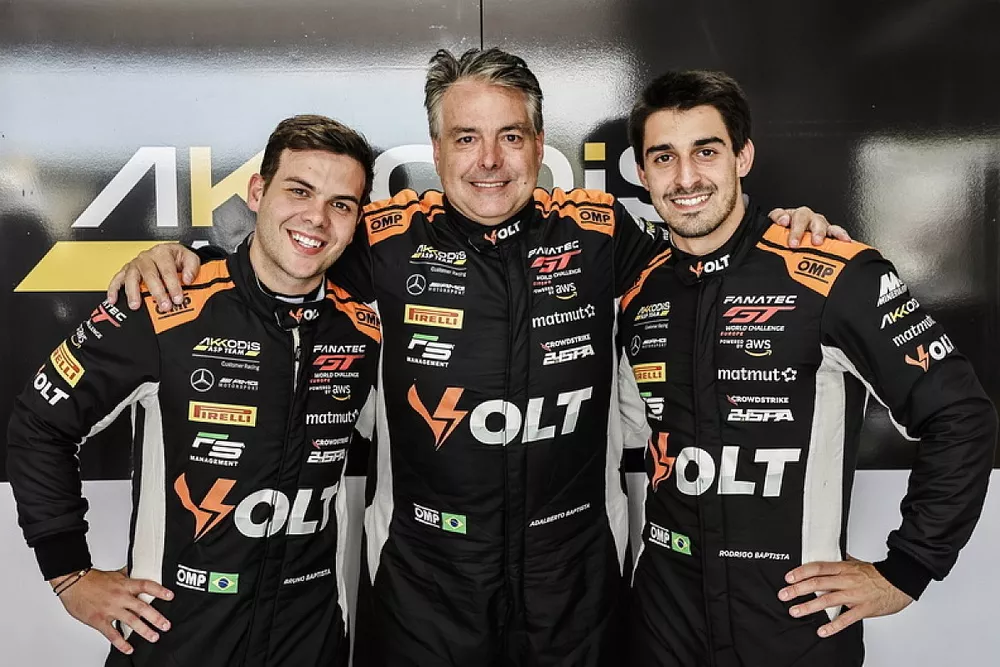 Bruno, Adalberto e Digo Baptista