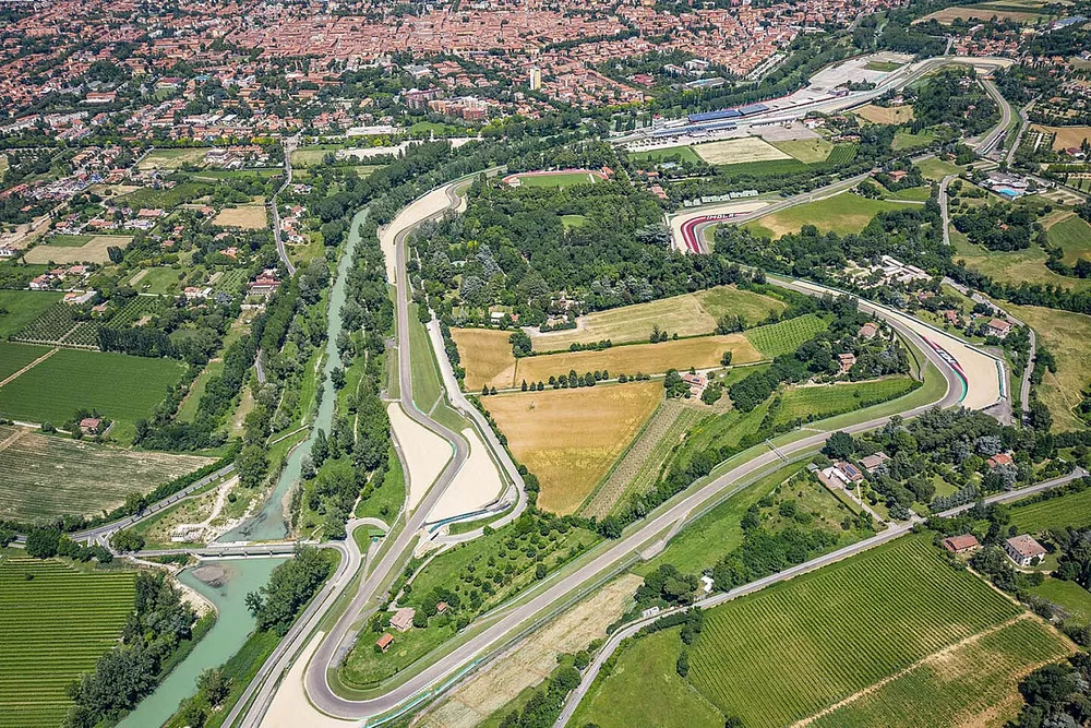Panoramica Imola circuit