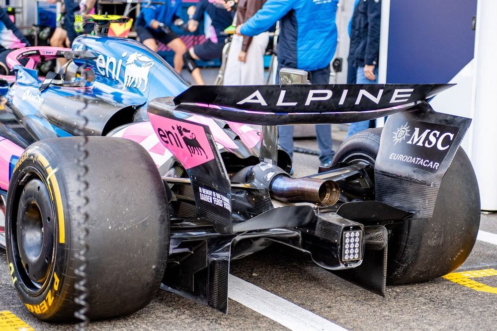 Detalle técnico del Alpine A525
