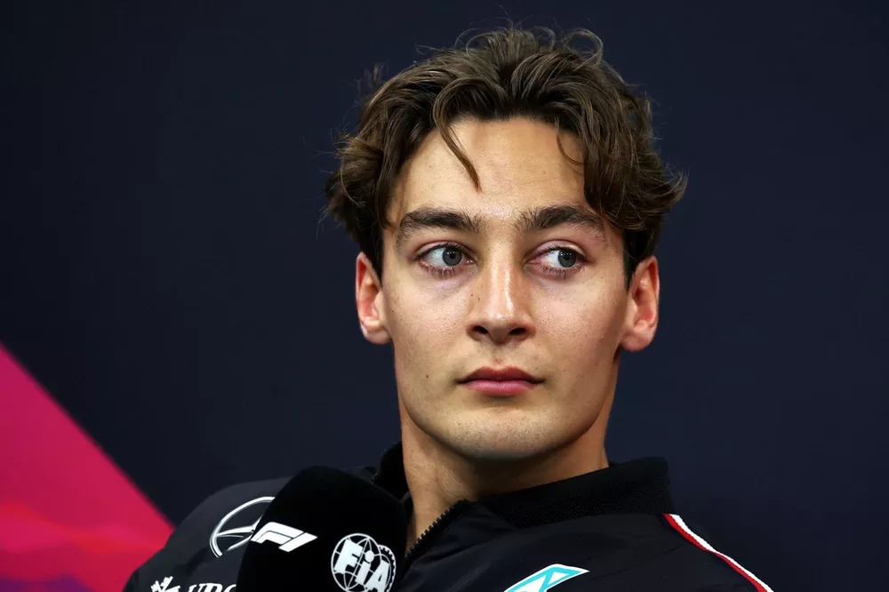 Press Conference, George Russell, Mercedes-AMG F1 Team 