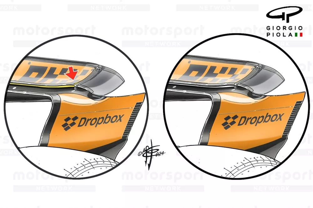 Ala posteriore McLaren MCL38