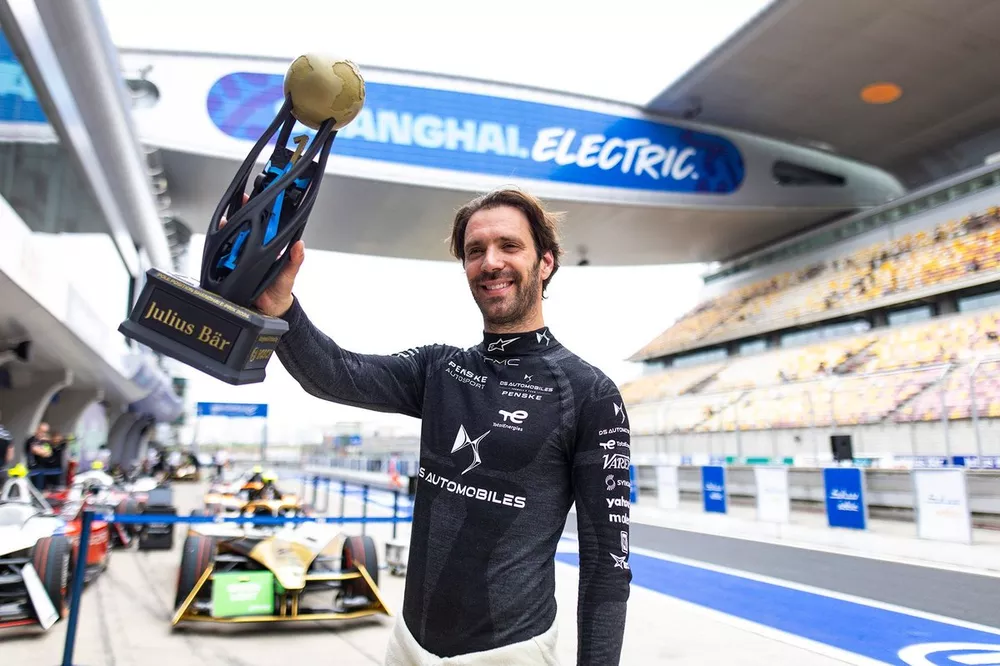 Pole position pour Jean-Eric Vergne, DS Penske