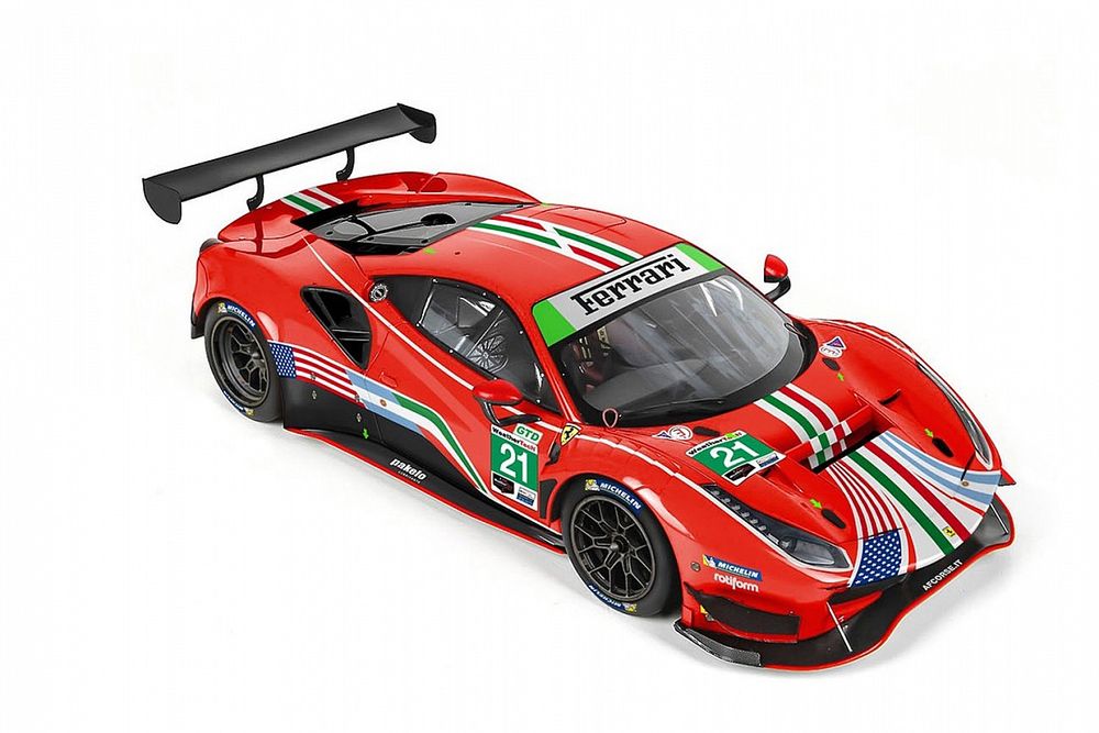 Ferrari 488 GTD della AF Corse per la 24 Ore di Daytona