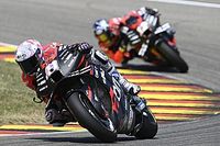 Espargar&oacute;: "Con la vibraci&oacute;n del neum&aacute;tico estoy contento de acabar cuarto"