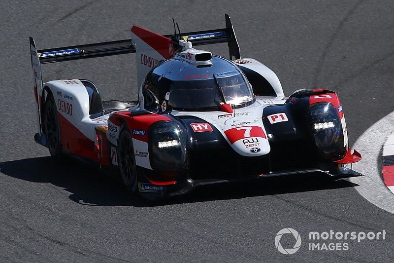 #7 Toyota Gazoo Racing Toyota TS050 - Hybrid: Mike Conway, Kamui Kobayashi, Jose Maria Lopez