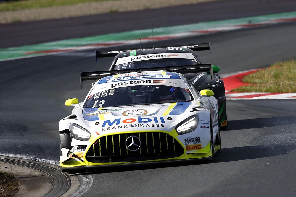 #13 Team Zakspeed Mobil Krankenkasse Racing Mercedes-AMG GT3 Evo: Jules Gounon, Igor Walilko