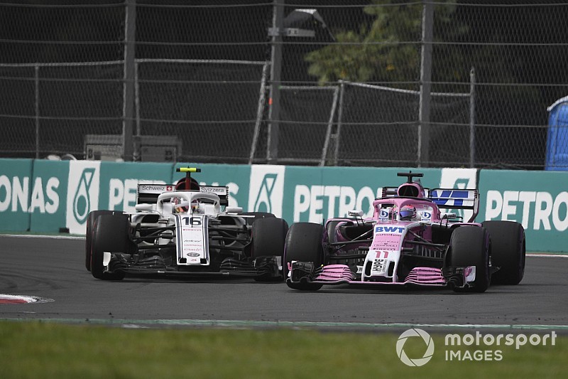 Force India: Sauber, 2018'de en iyi takımlardan bile daha iyi gelişti