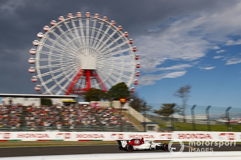 Fotogallery: l'Alfa Romeo Sauber nel Gran Premio del Giappone