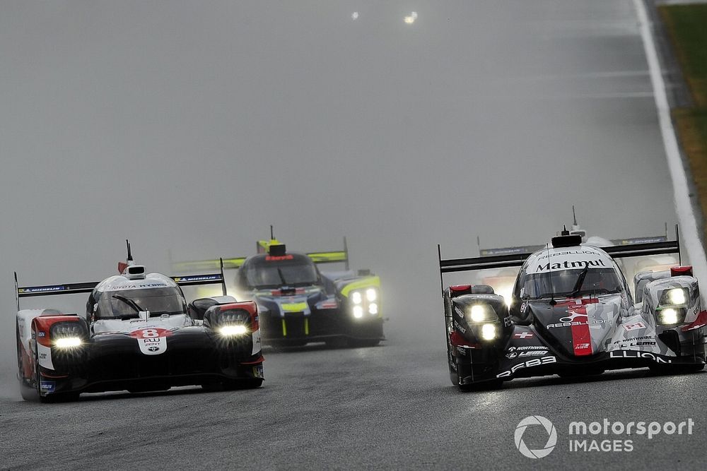 #1 Rebellion Racing Rebellion R-13 - Gibson: Bruno Senna, Gustavo Menezes, Norman Nato 