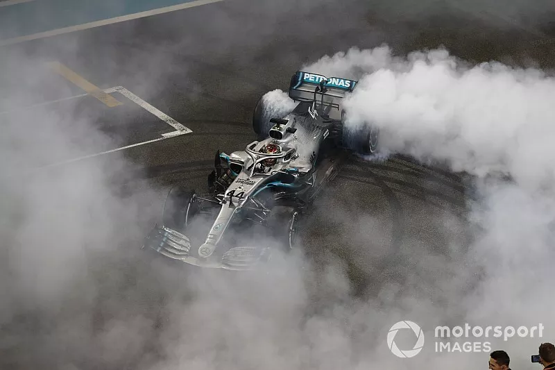 Winnaar Lewis Hamilton, Mercedes AMG F1 W10