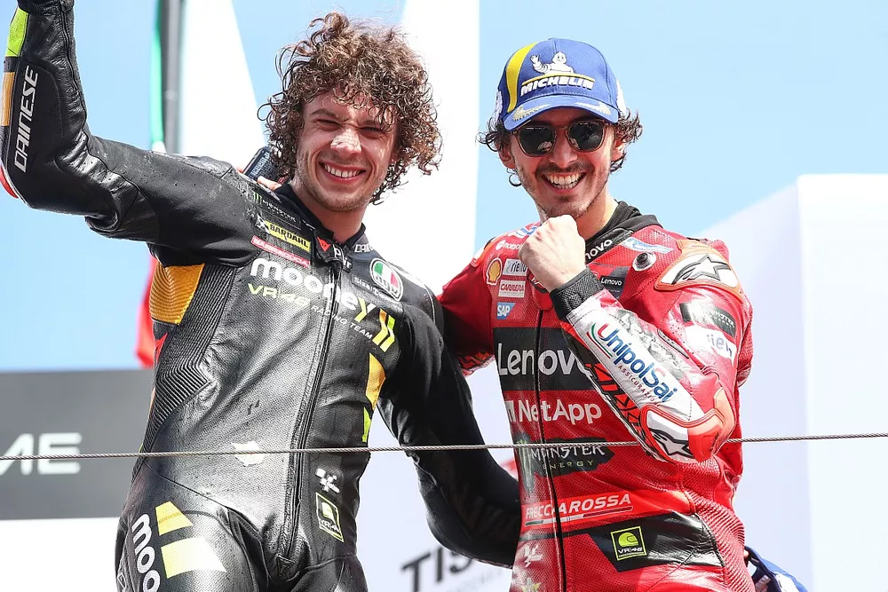 Francesco Bagnaia, Ducati Team, Marco Bezzecchi, VR46 Racing Team