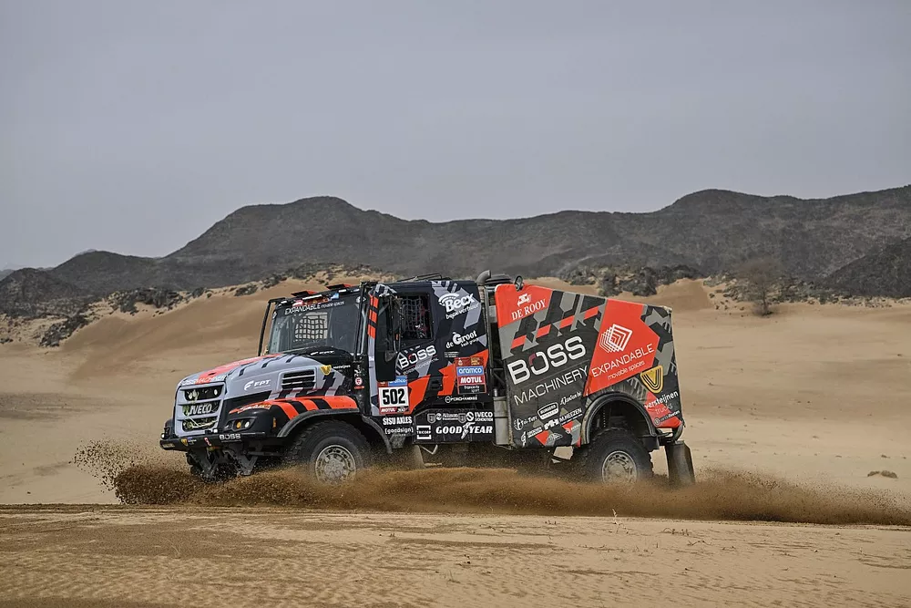 #502 Boss Machinery Team De Rooy Iveco: Janus van Kasteren, Darek Rodewald, Marcel Snijders