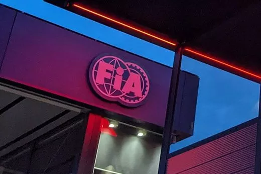F1 and FIA logo