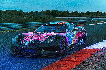 El Corvette con diseño artístico que correrá en Le Mans