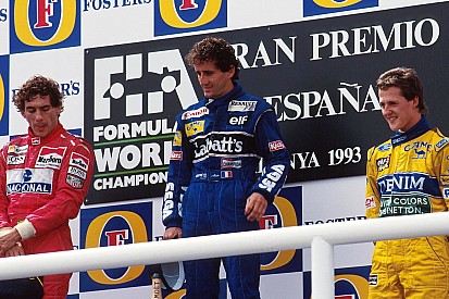 El podio que unió a tres de los grandes de la F1 cumple 25 años