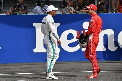 Hamilton dice que dejó "espacio suficiente" a Vettel