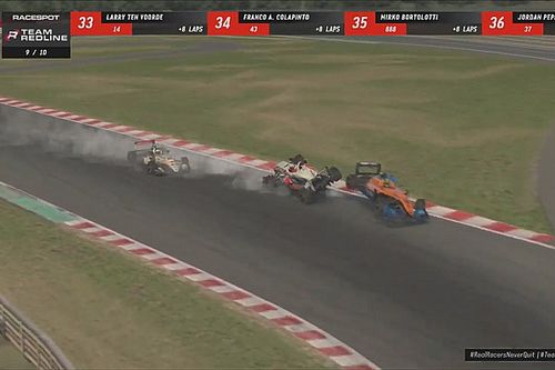 V&iacute;deo: Verstappen y Norris la vuelven a liar en el 'simracing'