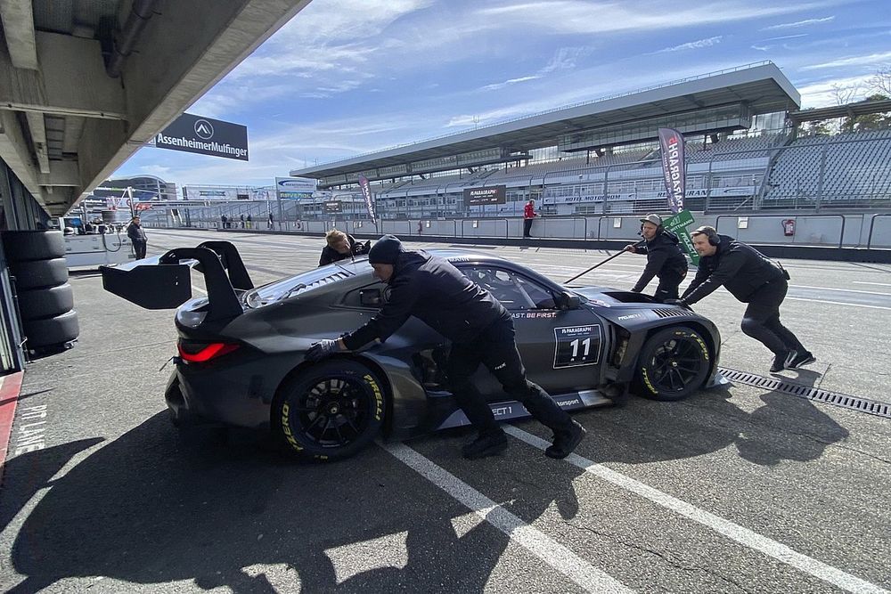 Andrea Dovizioso, Project 1, BMW M4 GT3, Hockenheim testing
