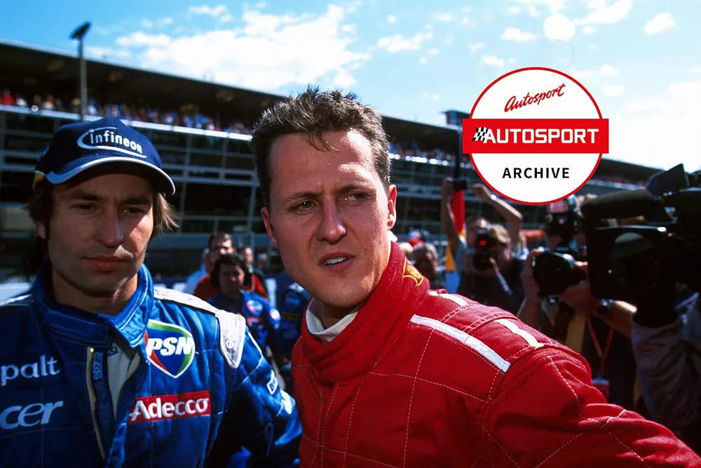 Michael Schumacher Monza 2001