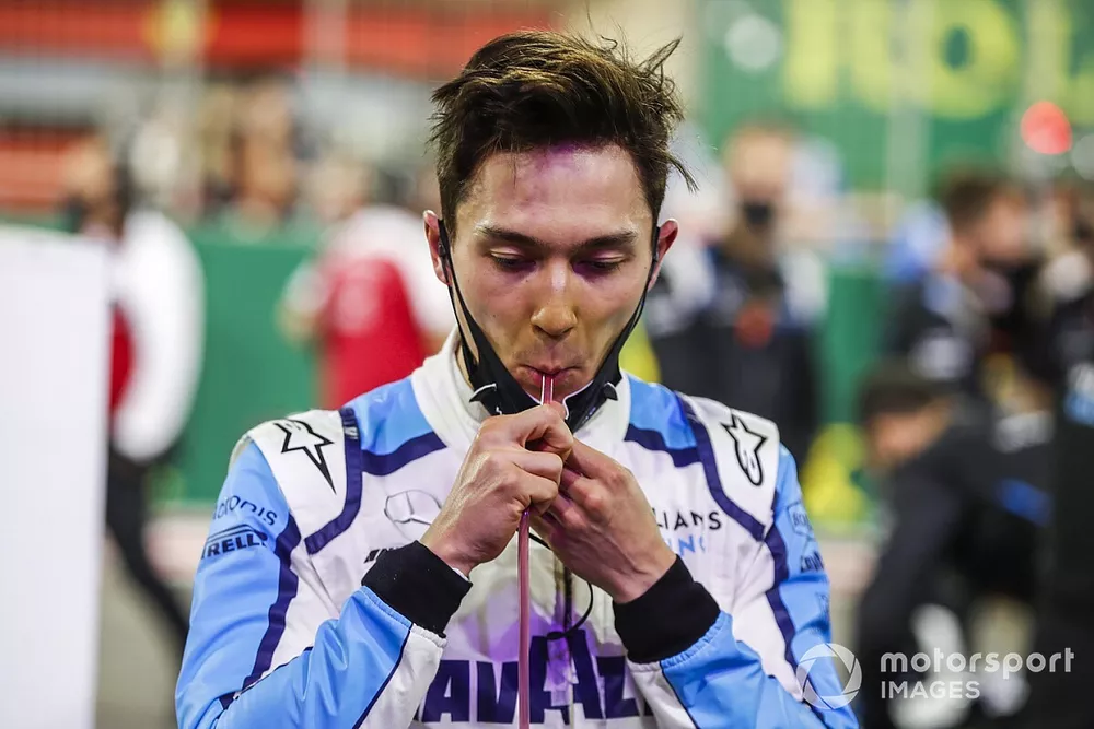 Jack Aitken, Williams Racing, on the grid