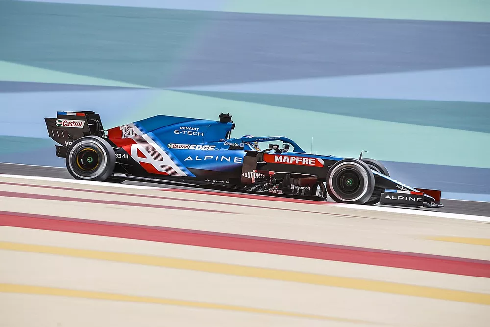Fernando Alonso, Alpine A521 