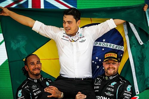 F1 - Brasileiro da Mercedes fala de adaptação a críticas de Hamilton: "Não é pessoal"