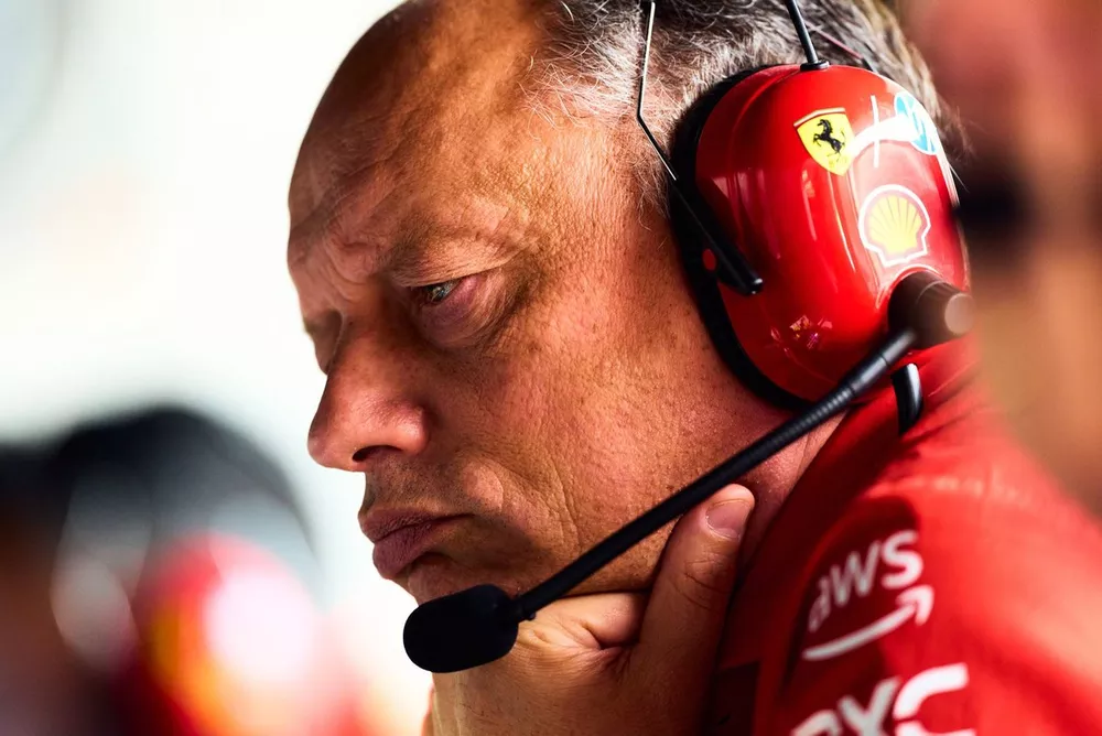 Frederic Vasseur, directeur de la Scuderia Ferrari
