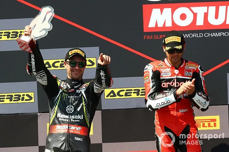 Jonathan Rea, Kawasaki Racing Team, Alvaro Bautista, Aruba.it Racing-Ducati Team