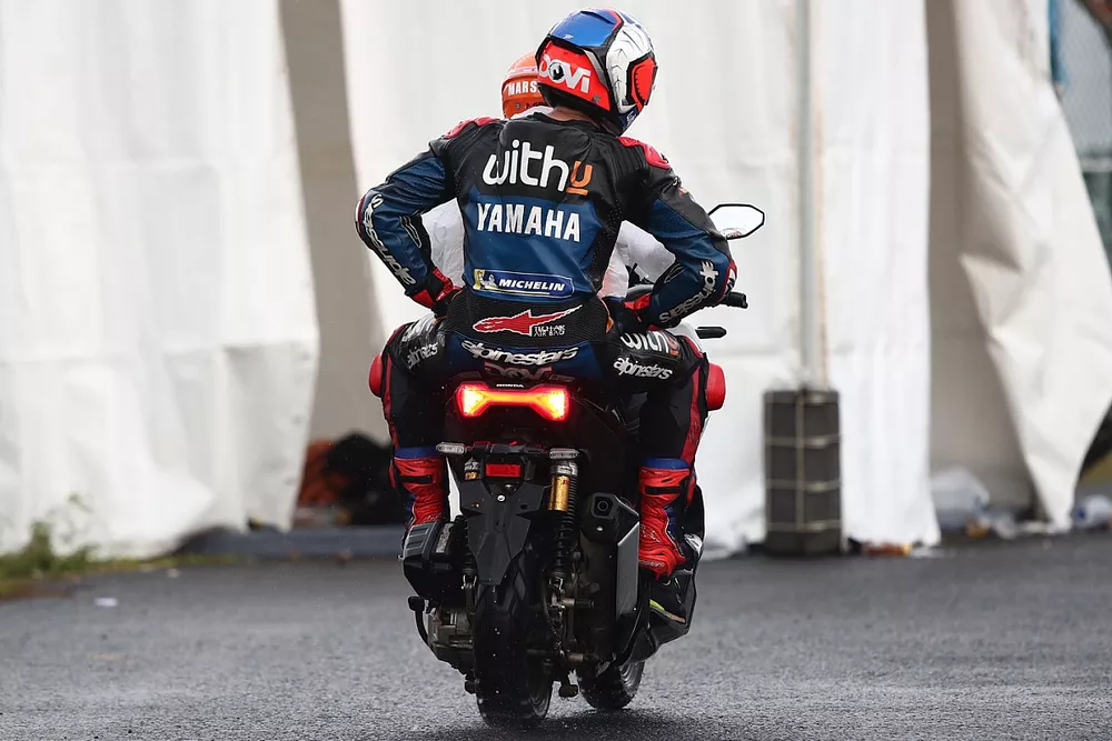 Andrea Dovizioso, RNF MotoGP Racing apr&egrave;s son abandon