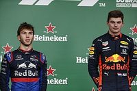 Verstappen califica de "incre&iacute;ble" el podio de Gasly