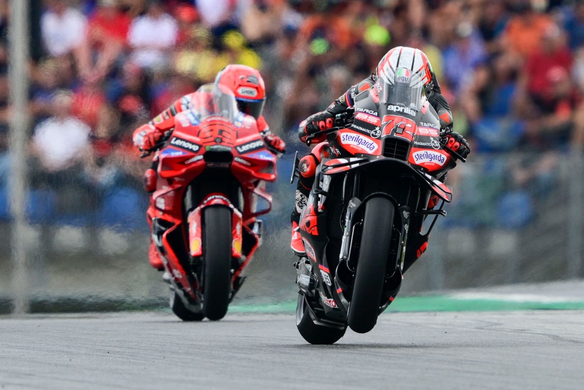 MotoGP | Bezzecchi: "Rallentato da un problema alla moto. Ma che libidine lottare con Marc"