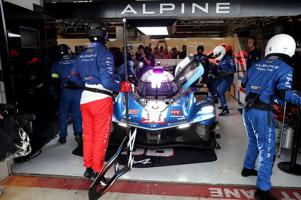#36 Alpine Endurance Team Alpine A424: Jules Gounon, Frederic Makowiecki, Mick Schumacher