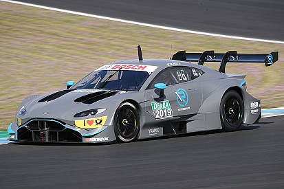 A Jerez primi giri di pista per Di Resta con l'Aston Martin DTM