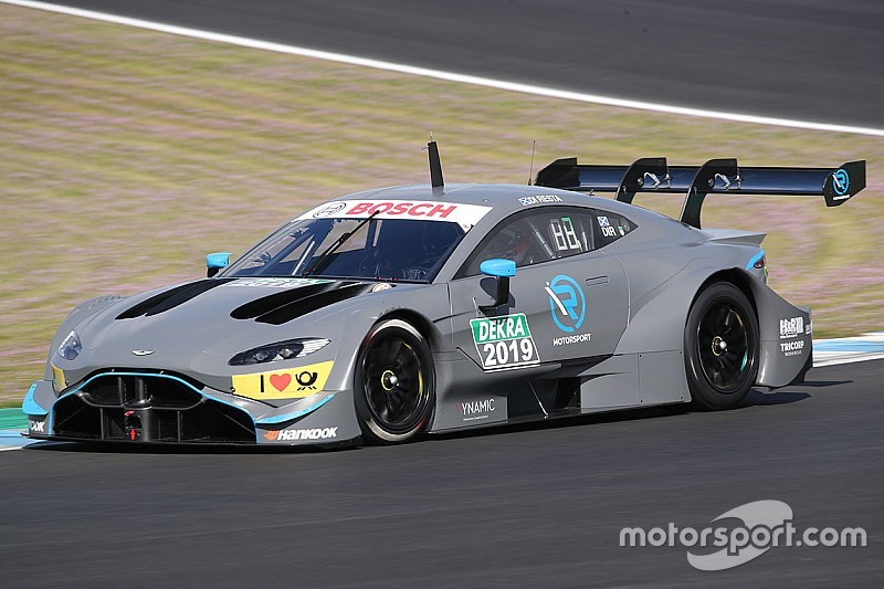 Aston Martin muestra por primera vez su auto para el DTM