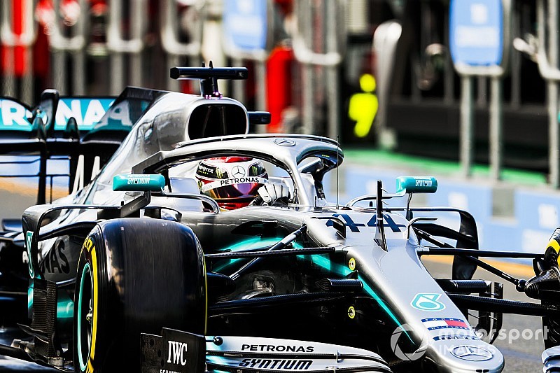 Hamilton blij met progressie Mercedes: