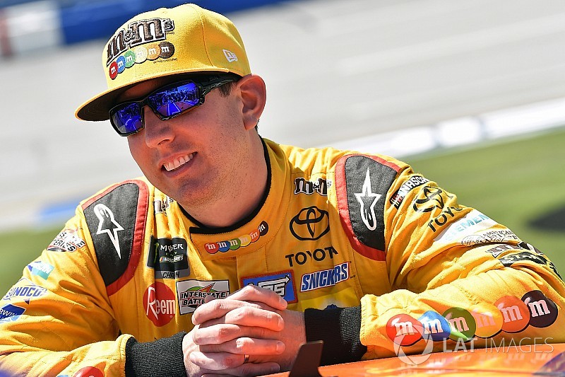 Kyle Busch's quest for 4th straight win ends in 'Big One' at Talladega