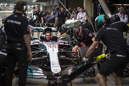 2017 pit stop şampiyonasını Mercedes kazandı