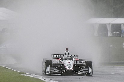IndyCar-race op Barber gestaakt om regen, restant op maandag