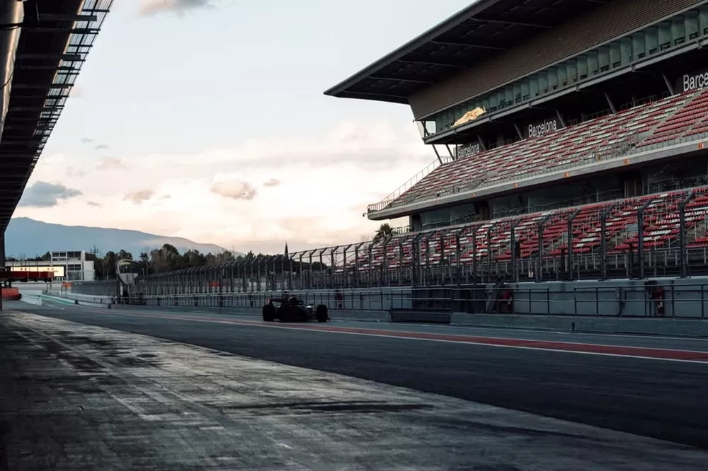 Audi F1 Team shakedown