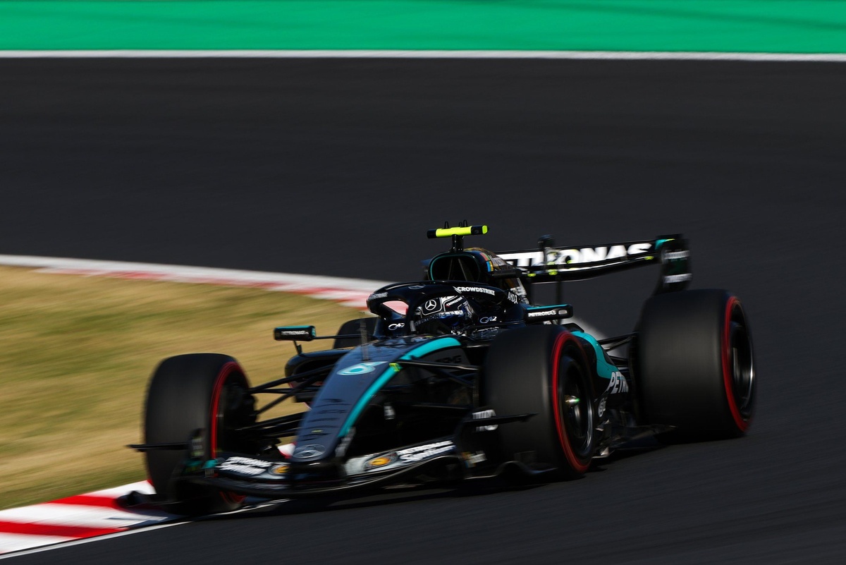 F1 Japanese GP: Mercedes takes 1-2 as Antonelli fastest in FP3