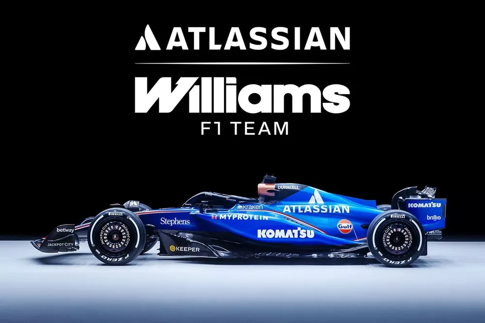 バルトロメオ品2026 ウィリアムズ F1 チーム ドライバー用 ウイリアムズ、2026年1月からチーム名称とロゴを変更。ボウルズ代表