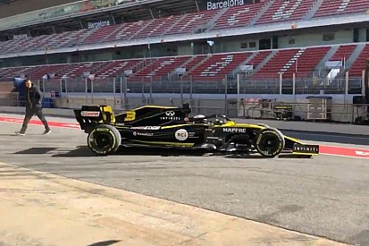 Ricciardo maakt eerste meters voor Renault tijdens shakedown