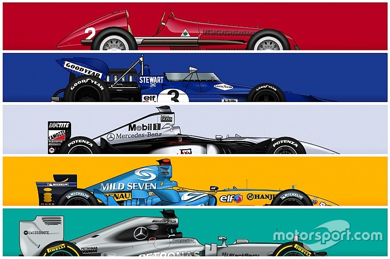 GALERI: Deretan mobil F1 tersukses sepanjang masa